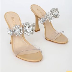 Schutz laureen light nude heels